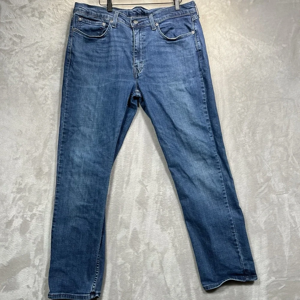 Levi's Men's 514 Straight Jeans 36x30 Blue Denim (#005140742)